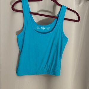 Hüha Electric Blue Sporty Crop Top